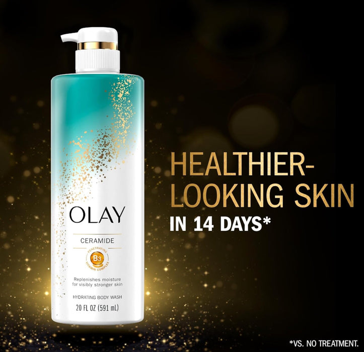 Olay Cleansing & Strengthening Body Wash with Ceramide and Vitamin B3 - 20oz