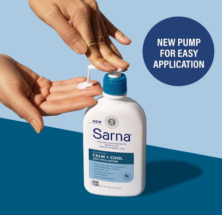 Sarna Calm & Cool Anti-Itch Lotion -7.5oz