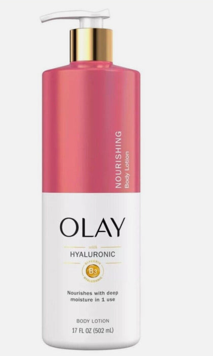 Olay Nourishing & Hydrating Body Lotion with Hyaluronic Acid - 17oz