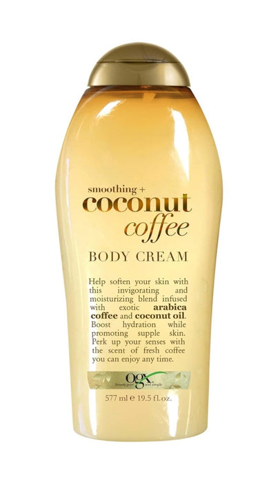 OGX Coconut & Coffee Smoothing Body Cream - 19.5oz
