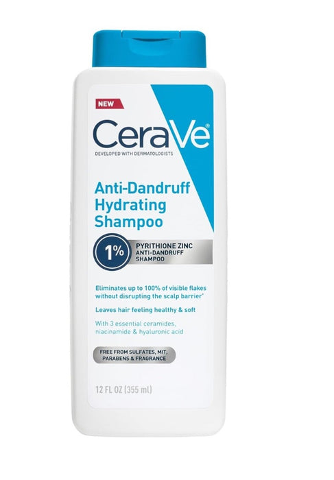 CeraVe Hydrating Anti Dandruff Shampoo - 12oz