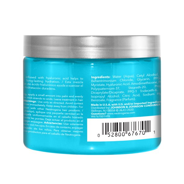 Neutrogena Healthy Hydro Boost Hyaluronic Acid Hair Treatment Scalp Care, 6.8 fl oz