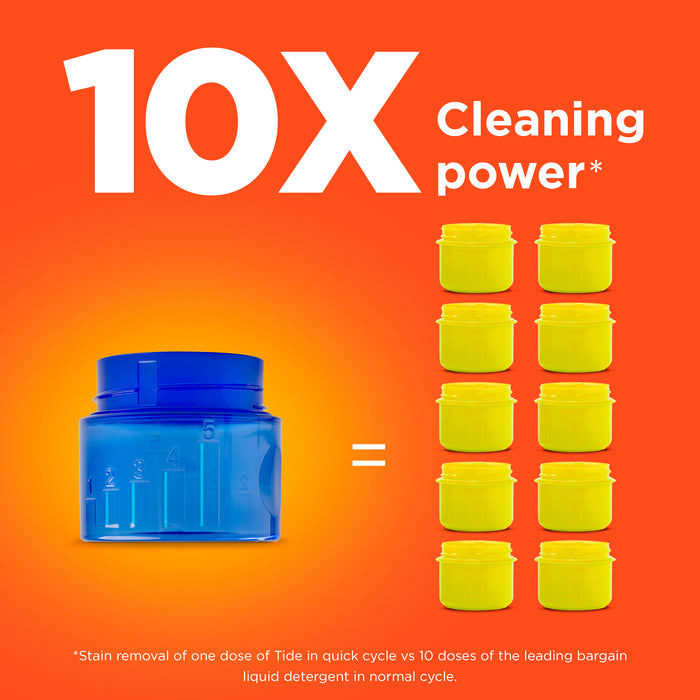 Tide Plus Downy April Fresh Scent Liquid Laundry Detergent, 46 oz