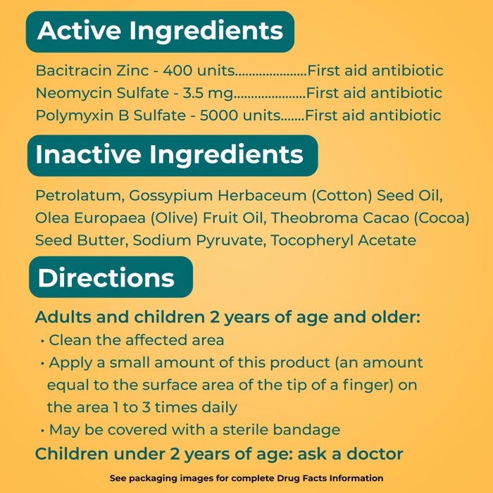 Neosporin Original First Aid Antibiotic Bacitracin Ointment, 5 oz