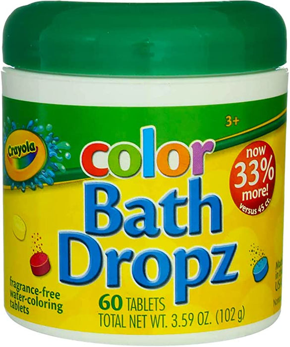 Crayola Bath Dropz Color  3.59 OZ