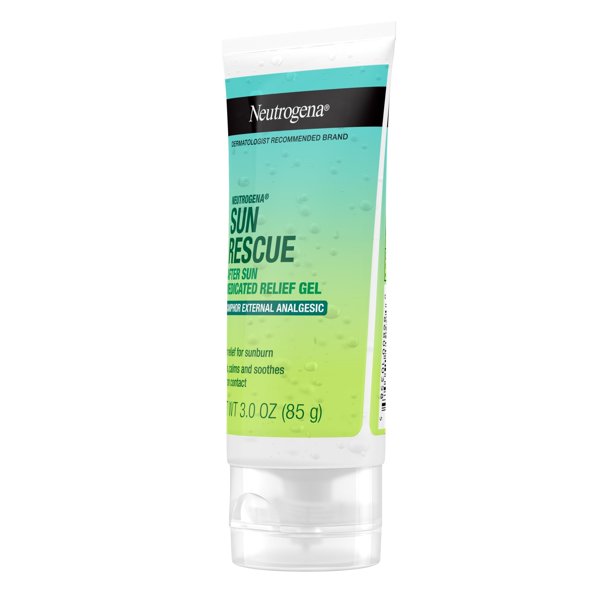Neutrogena Sun Rescue After Sun Medicated Relief Gel, Camphor 3 Oz
