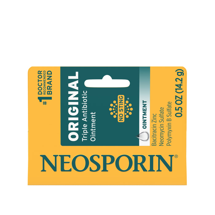 Neosporin Original First Aid Antibiotic Bacitracin Ointment, 5 oz