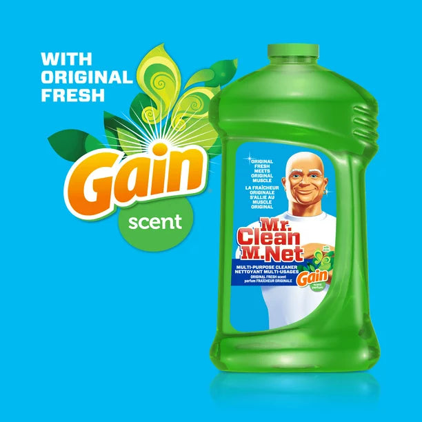 Mr. Clean with Gain Original Scent Multi-Surface Cleaner, 45 fl oz