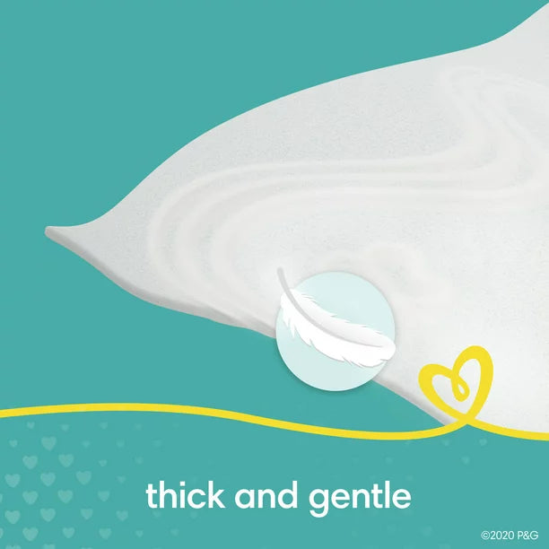 Pampers Baby Wipes, Sensitive, Perfume Free, 3X Refill Packs, 192 Ct