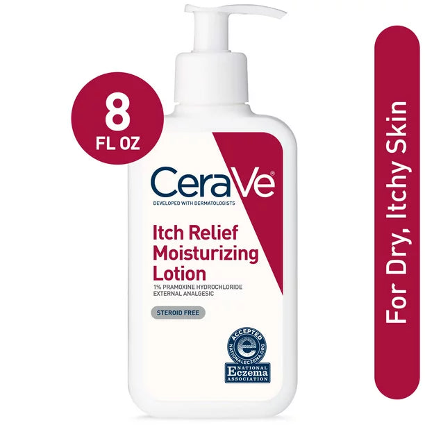 CeraVe Itch Relief Moisturizing Lotion, 8 Fl. oz.