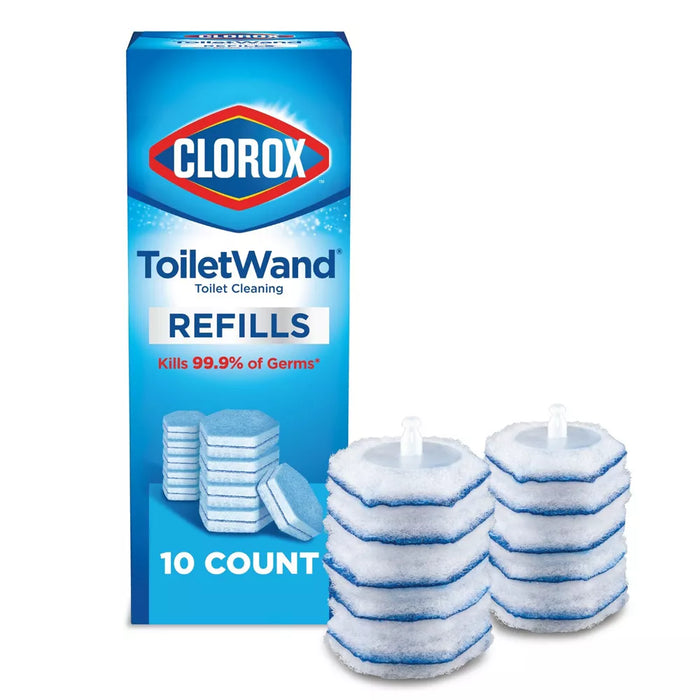 Clorox ToiletWand Disinfecting Refills. Disposable Wand Heads - 10ct