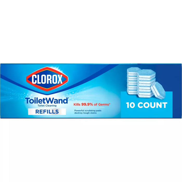 Clorox ToiletWand Disinfecting Refills. Disposable Wand Heads - 10ct