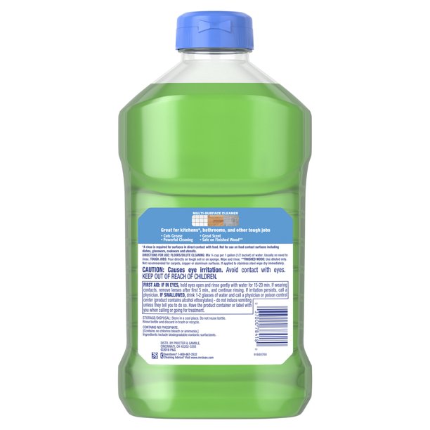 Mr. Clean with Gain Original Scent Multi-Surface Cleaner, 45 fl oz