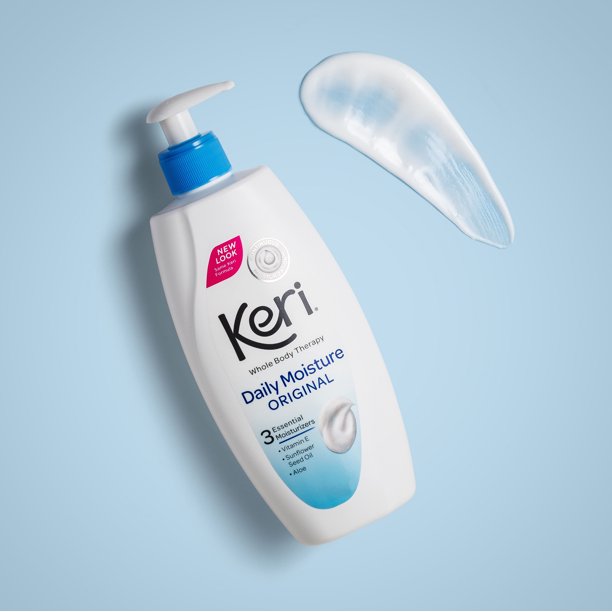 Keri Daily Dry Skin Therapy Moisture Original Body Lotion, 15 Oz