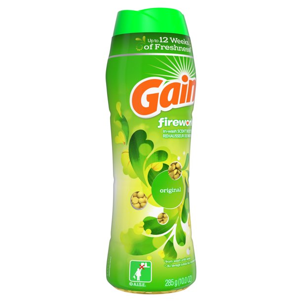 Gain Fireworks In-Wash Scent Booster Beads, Original, 10 oz