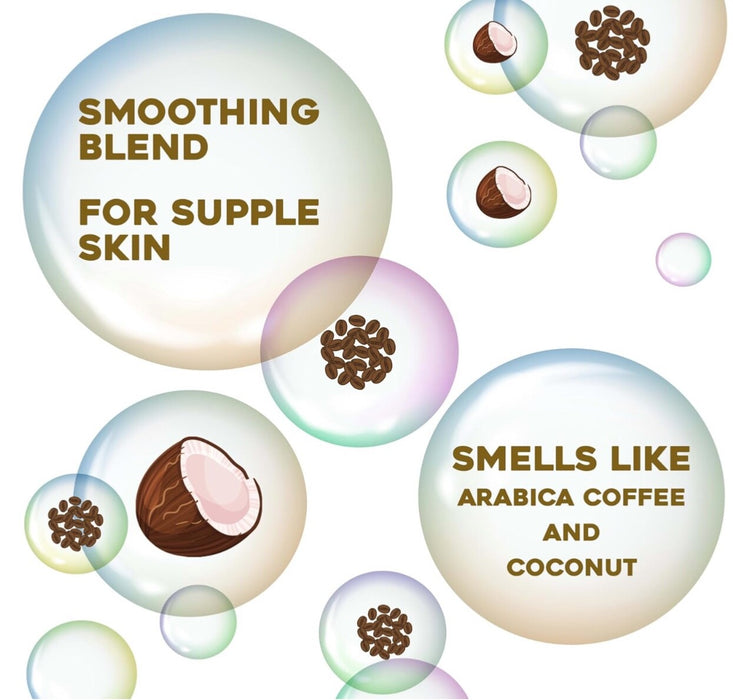 OGX Coconut & Coffee Smoothing Body Cream - 19.5oz