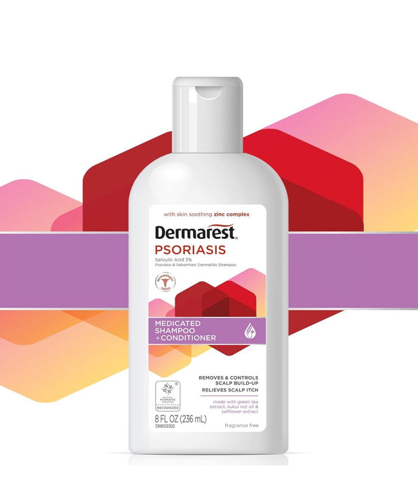 Dermarest Max Strength Shampoo - 8oz