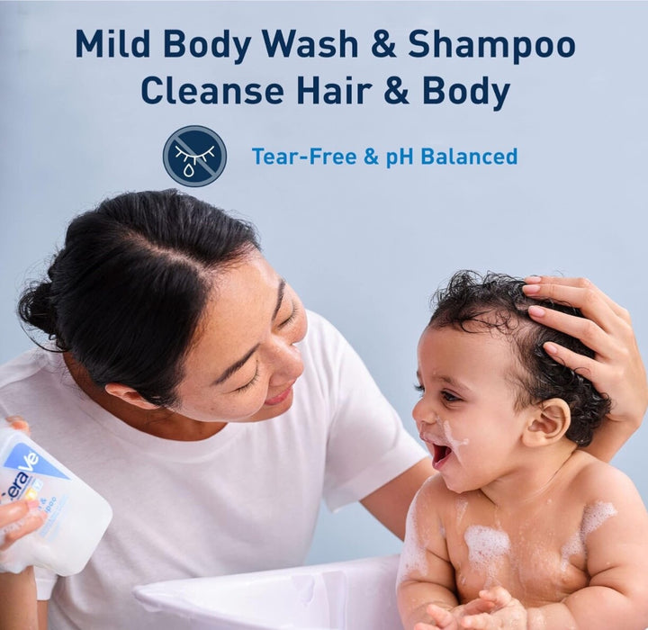 CeaVe Baby Wash & Shampoo - 8oz