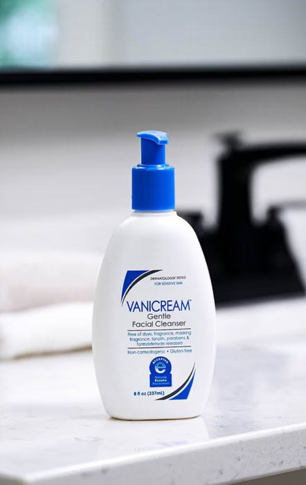 Vanicream Gentle Facial Cleanser For Sensitive Skin - 8 oz