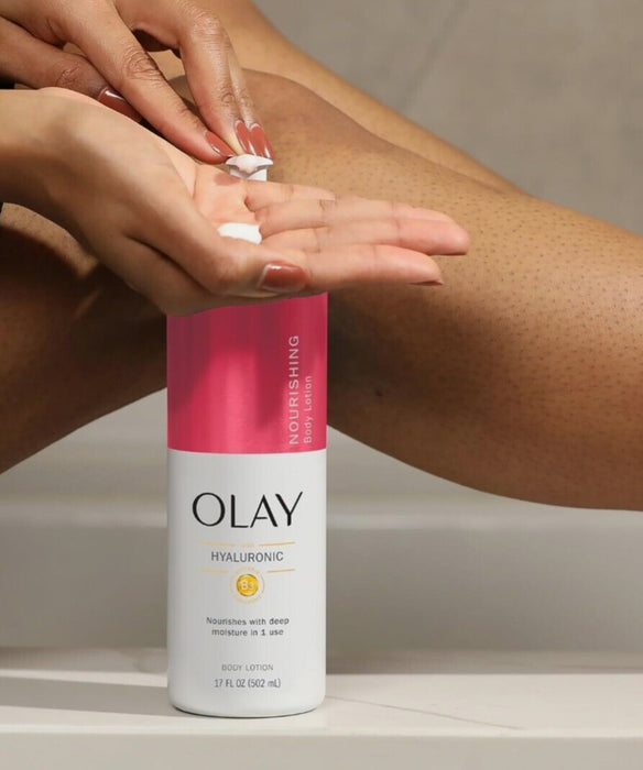 Olay Nourishing & Hydrating Body Lotion with Hyaluronic Acid - 17oz