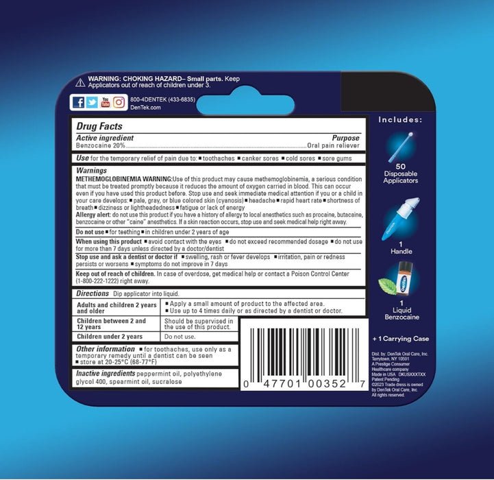 DenTek Instant Pain Relief - 1ct