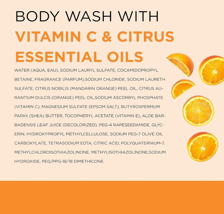 Dr Teal's Glow and Raidance Body Wash With Vitamin C & Essential Oils - 24oz