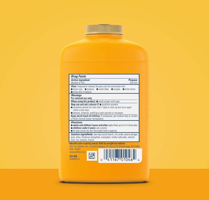 Gold Bond Medicated Original Strength Body Powder - 4oz
