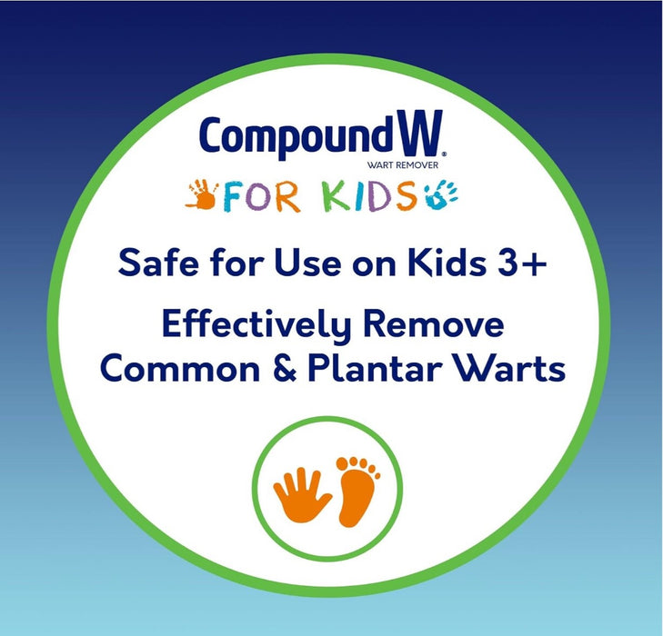 Compound Wart & Verruca Remover Plasters for Kids - 10ct