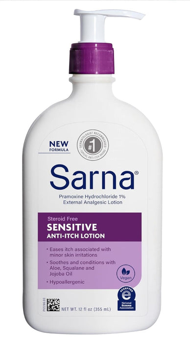 Sarna Anti-Itch Lotion Sensitive -7.5 fl oz (222 ml)