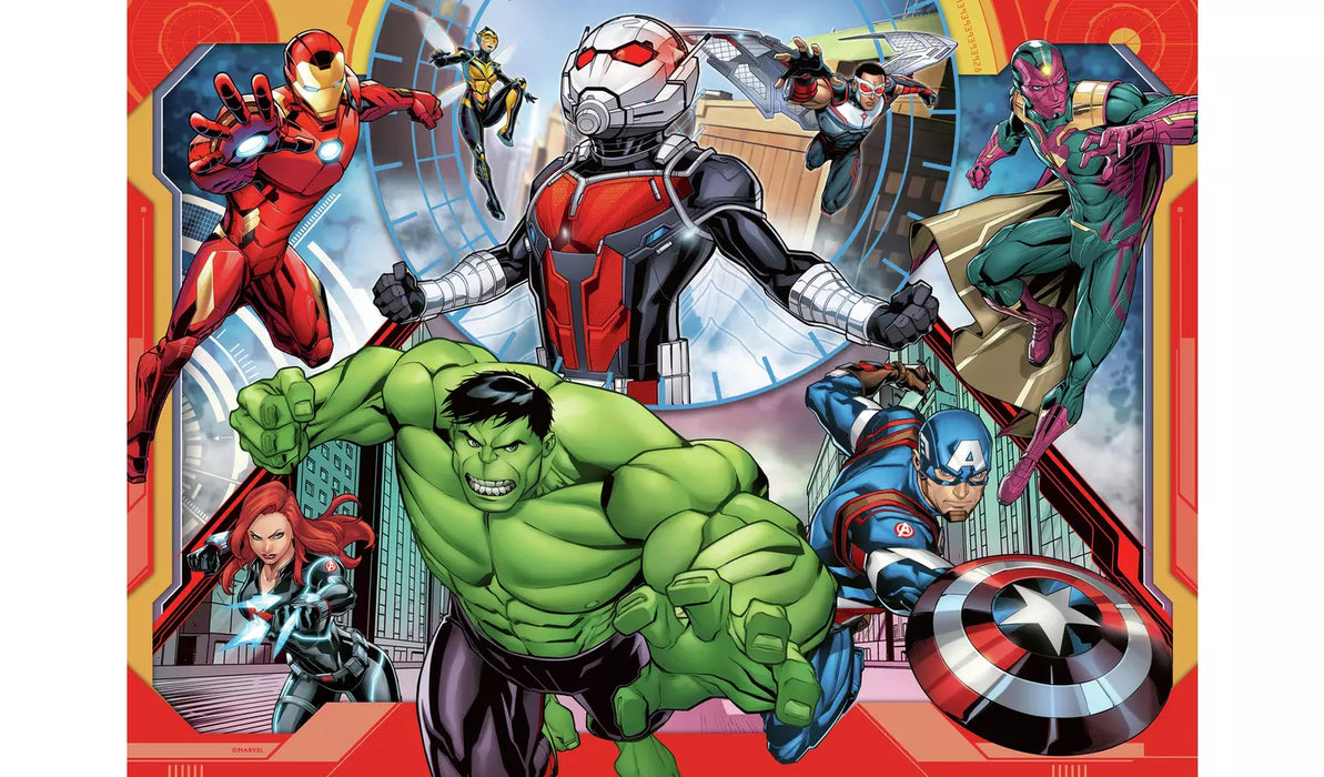 Avengers 4 X 100 Piece Bumper Pack Jigsaw Puzzle