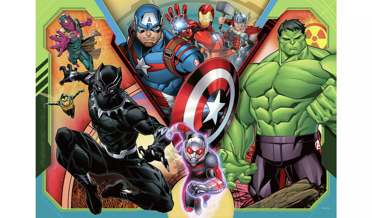 Avengers 4 X 100 Piece Bumper Pack Jigsaw Puzzle