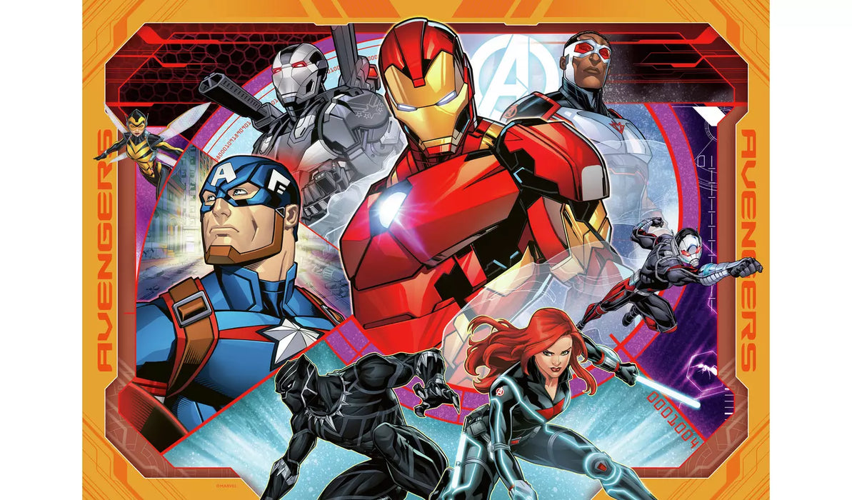 Avengers 4 X 100 Piece Bumper Pack Jigsaw Puzzle