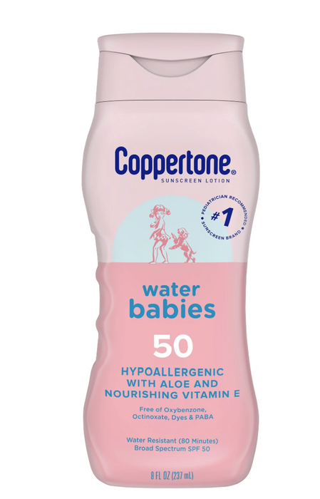 Coppertone WaterBabies Baby Sunscreen Lotion SPF 50 - 8oz