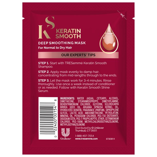 TRESemme Smoothing Hair Mask Keratin Smooth 1.5 oz