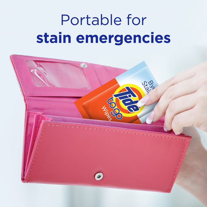 Tide To Go Instant Stain Wipes, 10 Count