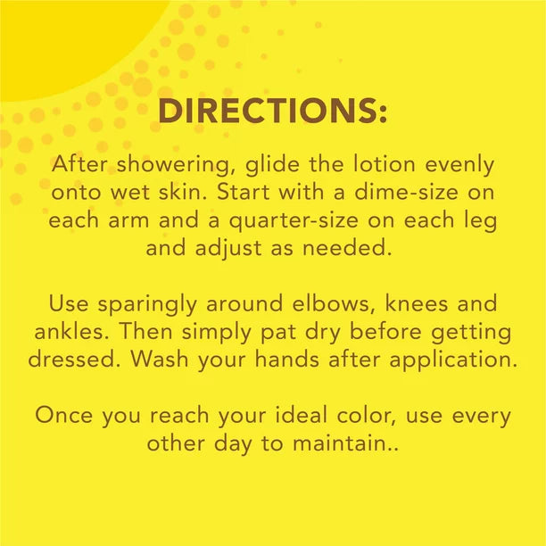 Jergens Natural Glow +FIRMING Sunless Tanning Wet Skin Body Lotion, Medium to Deep Skin Tone 7.5 fl oz