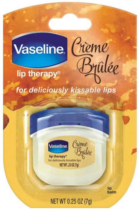 Vaseline Lip Therapy Tinted Lip Balm Mini Crème Brulee 0.25 oz