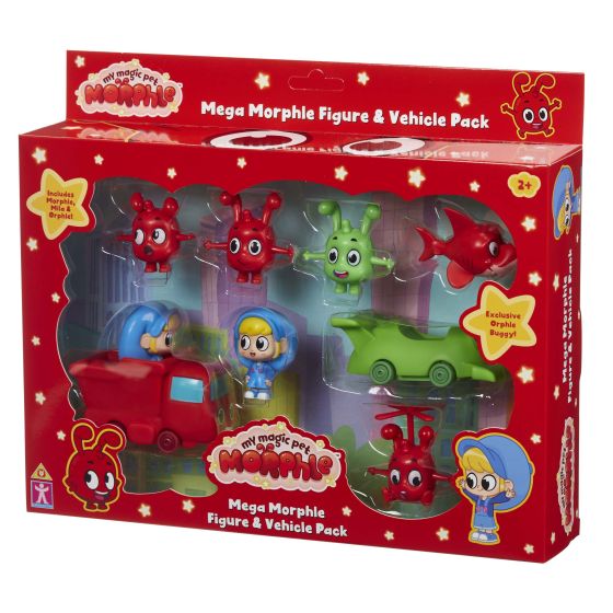 Morphle Figure and Mini Buggies Pack