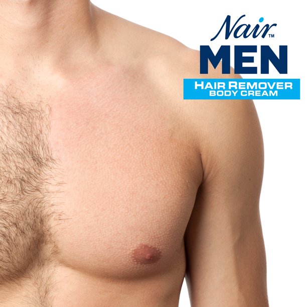 Nair Men Hair Remover Body Cream, Body Hair Remover for Men 13 Oz