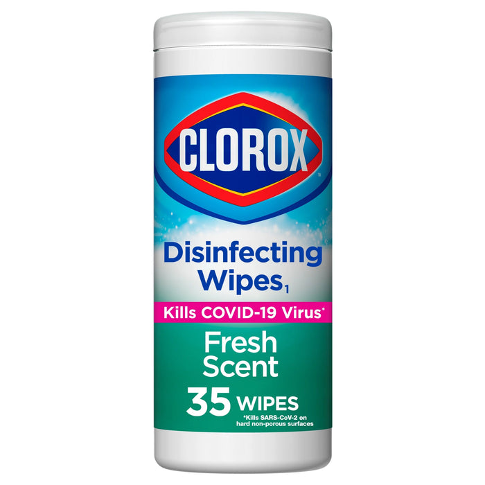 Clorox Disinfecting Wipes, Bleach Free Cleaning Wipes - Fresh Scent, 35 ct