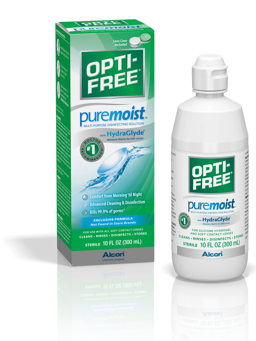 Opti-Free Puremoist Multi-purpose Contact Lens Solution, 10 fl oz